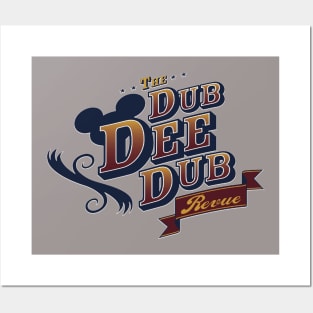 The Dub Dee Dub Revue (transparent) Logo Posters and Art